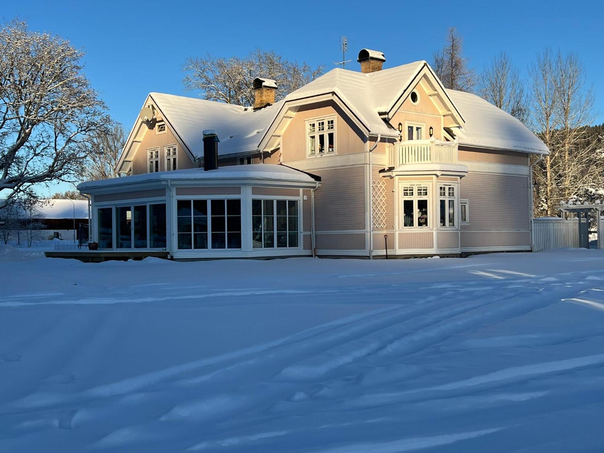 Ferienwohnung Rosa Huset Osebol Stöllet Exterior foto