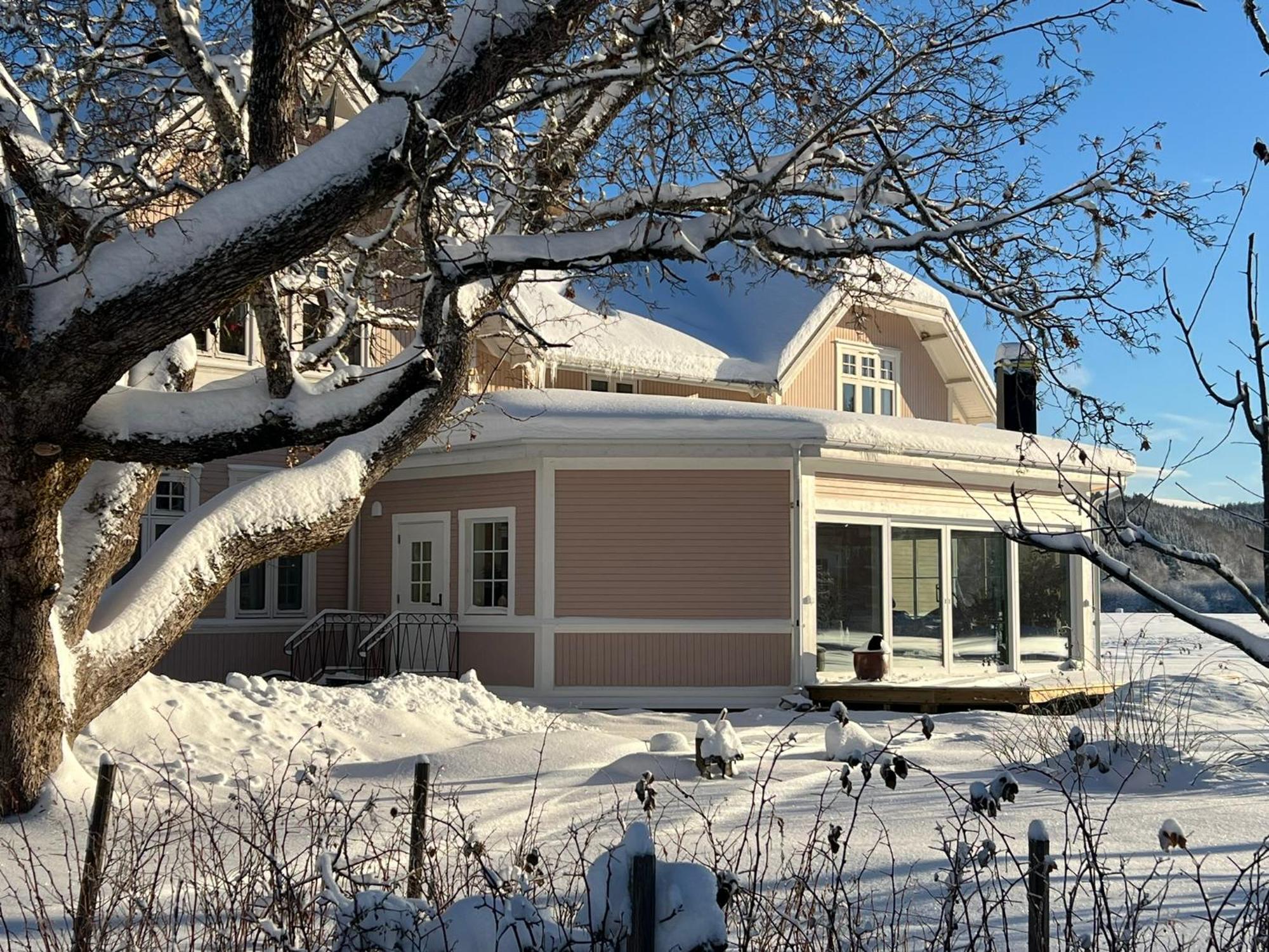 Ferienwohnung Rosa Huset Osebol Stöllet Exterior foto